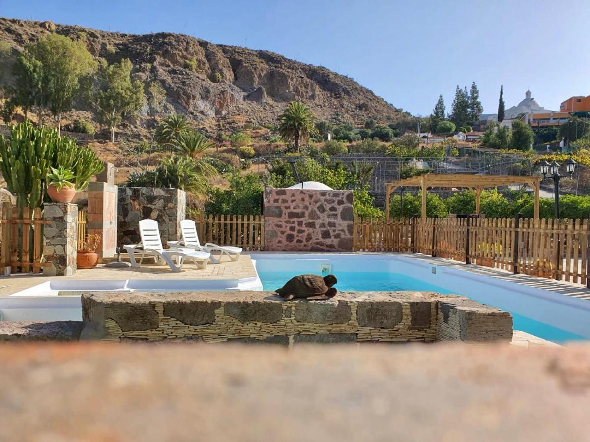 Casa Rural La Limera Con Piscina Privada Santa Lucia Dış mekan fotoğraf