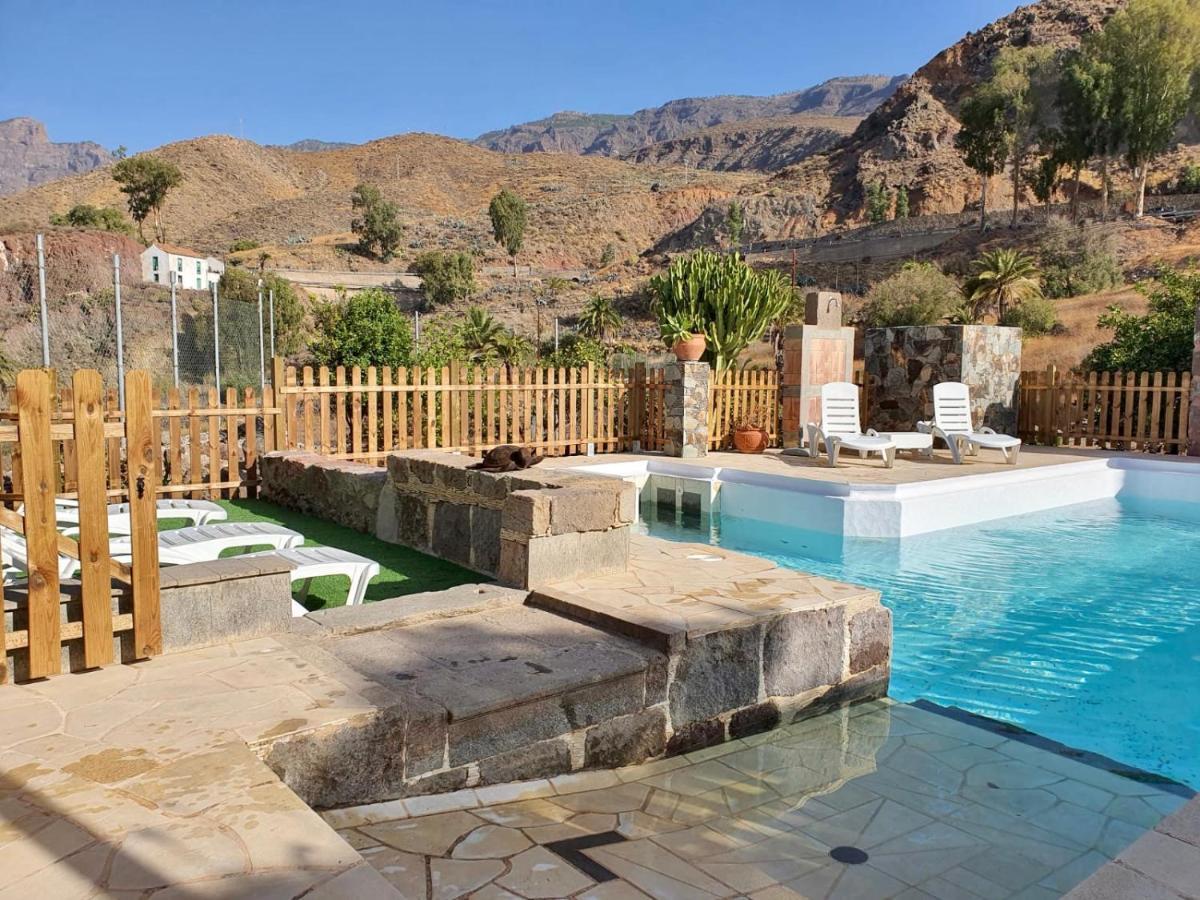 Casa Rural La Limera Con Piscina Privada Santa Lucia Dış mekan fotoğraf