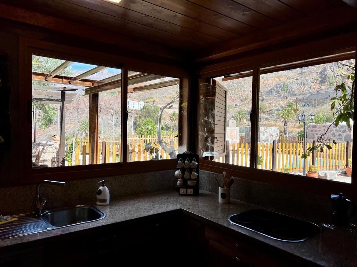 Casa Rural La Limera Con Piscina Privada Santa Lucia Dış mekan fotoğraf