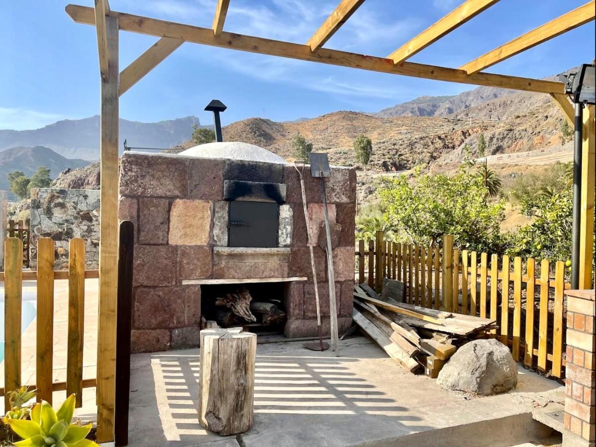 Casa Rural La Limera Con Piscina Privada Santa Lucia Dış mekan fotoğraf