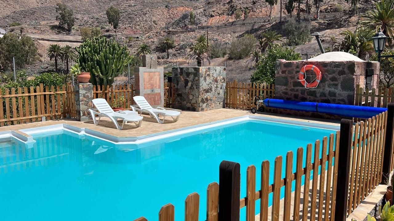 Casa Rural La Limera Con Piscina Privada Santa Lucia Dış mekan fotoğraf
