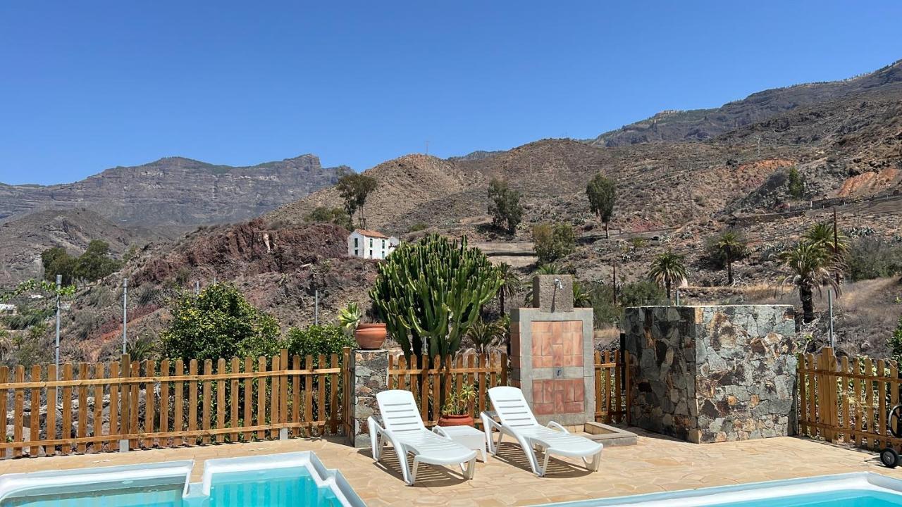 Casa Rural La Limera Con Piscina Privada Santa Lucia Dış mekan fotoğraf