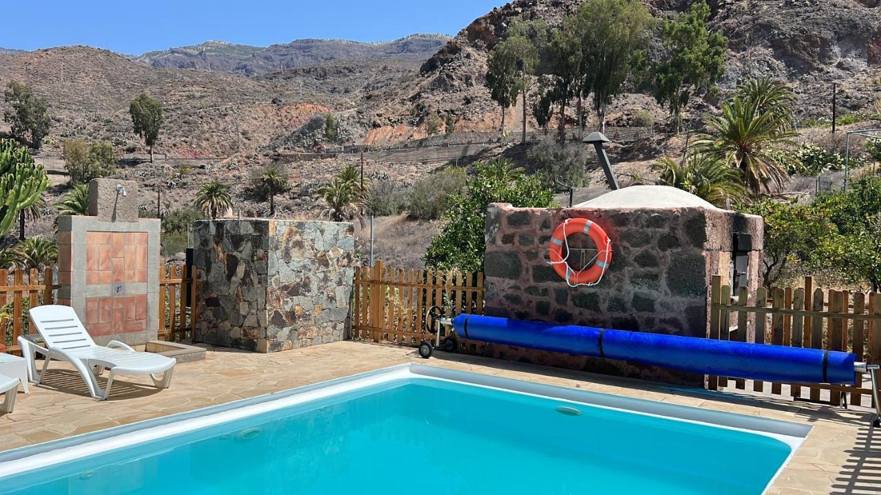 Casa Rural La Limera Con Piscina Privada Santa Lucia Dış mekan fotoğraf
